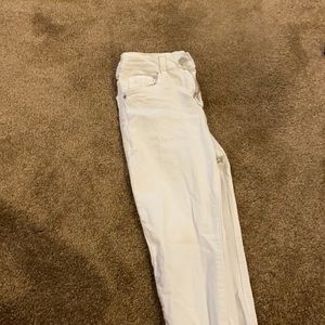 XS white SHEIN jeans